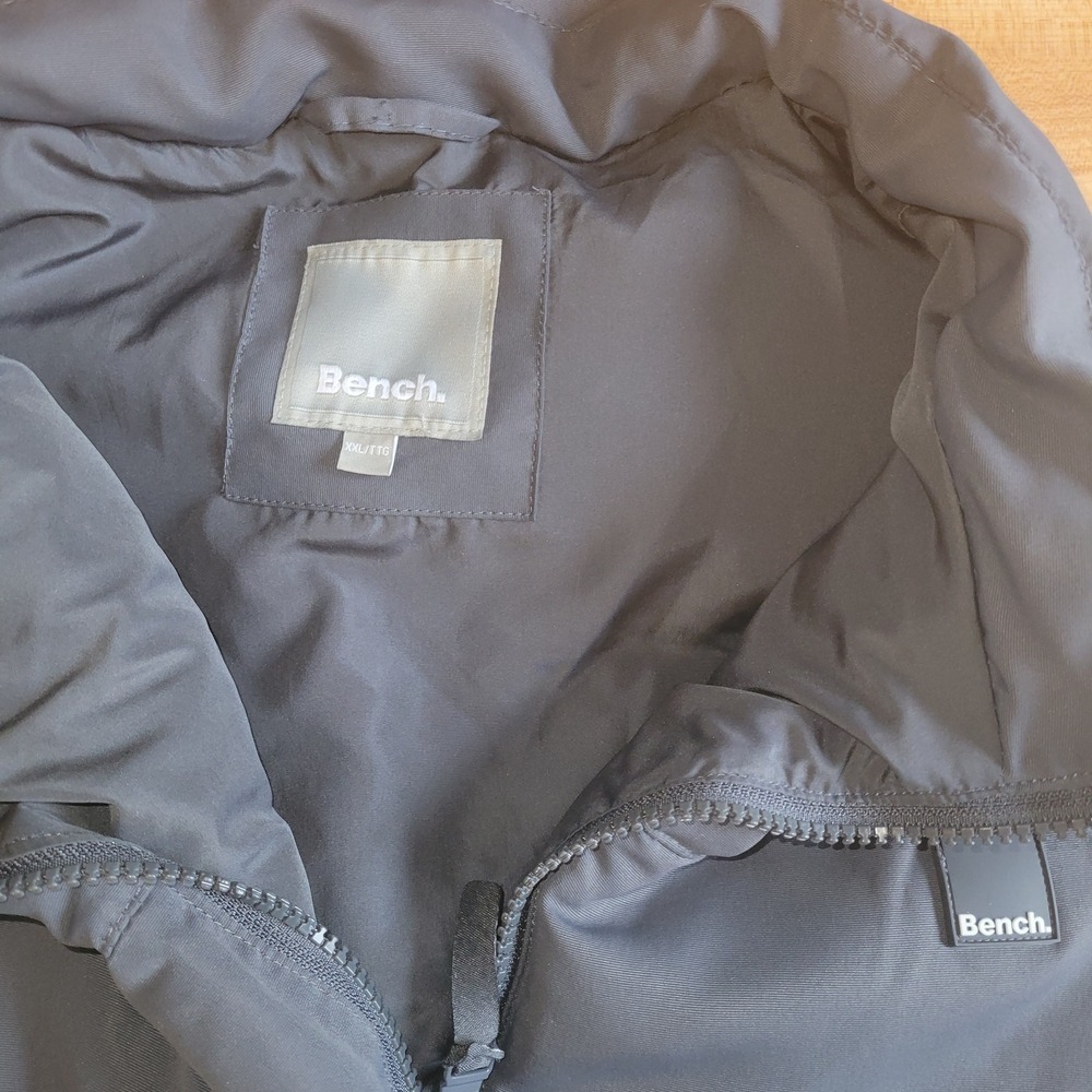 BENCH Gray Puffer Vest Outdoor fishing Utility Camping,  XL - Picture 4 of 7